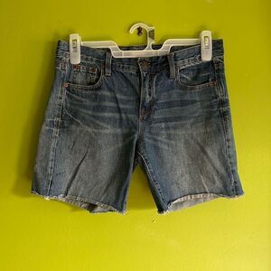 J Crew Denim Jean Shorts Size 27"